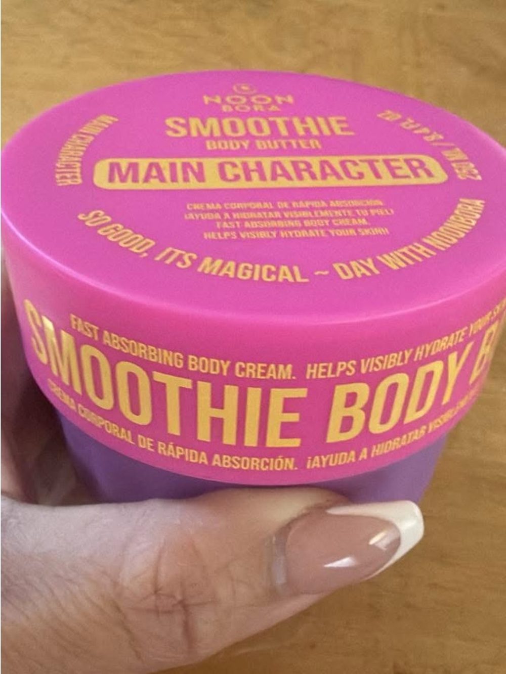 Main Character Smoothie Body Butter - Pink Body Cream
